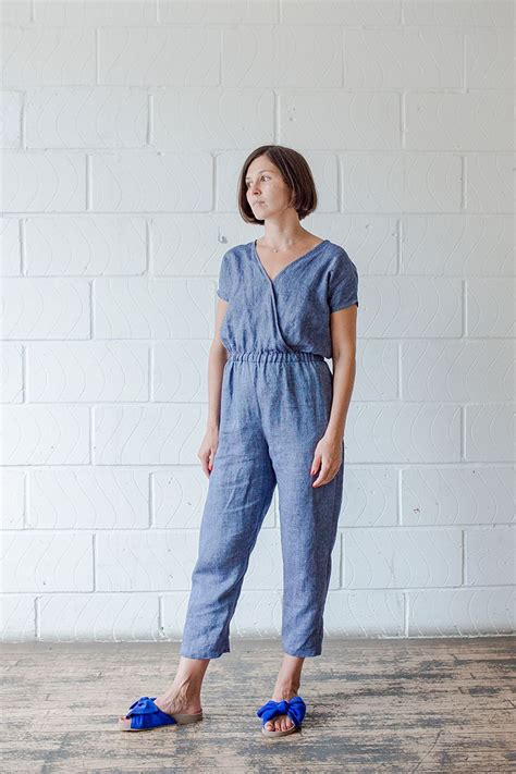 Celine Pull On Jumpsuit Tutorial and Free Pattern 